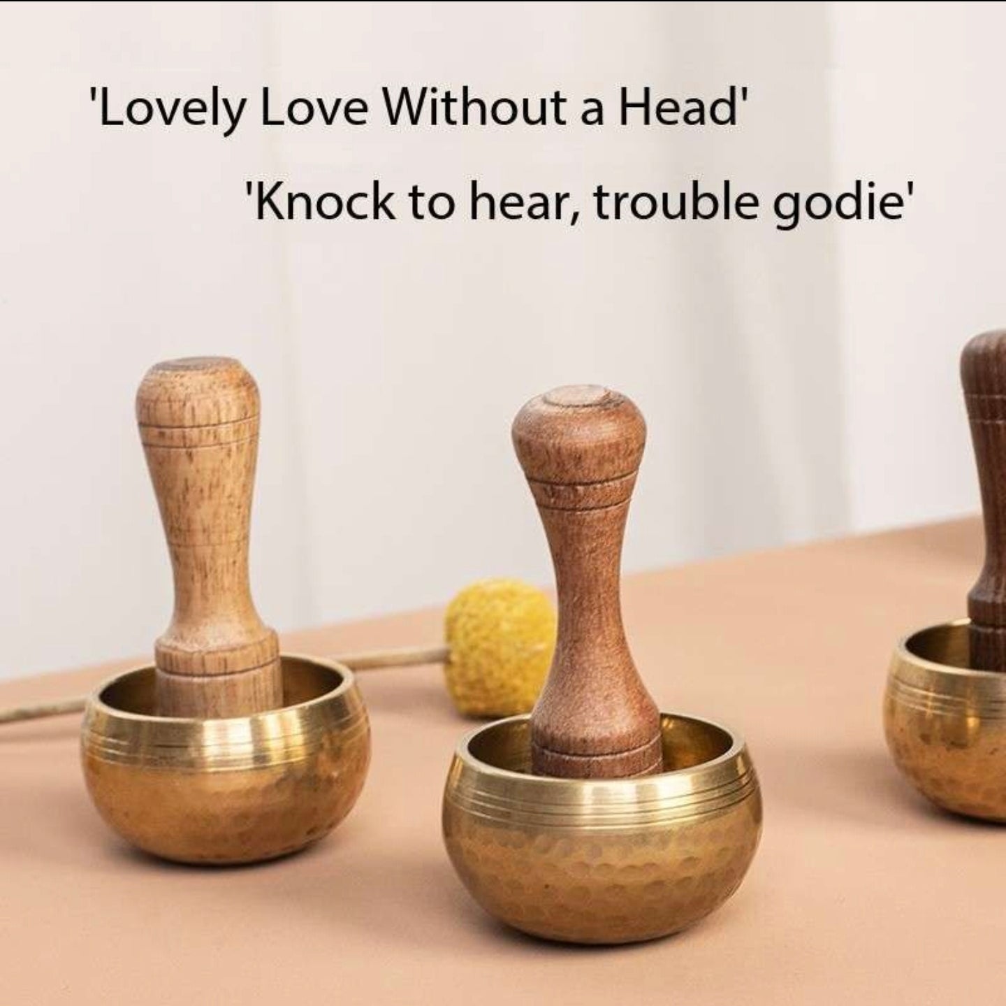 Nepalese Mini Singing Bowl Set - Handcrafted Himalayan Therapy Bowl for Meditation & Mindfulness