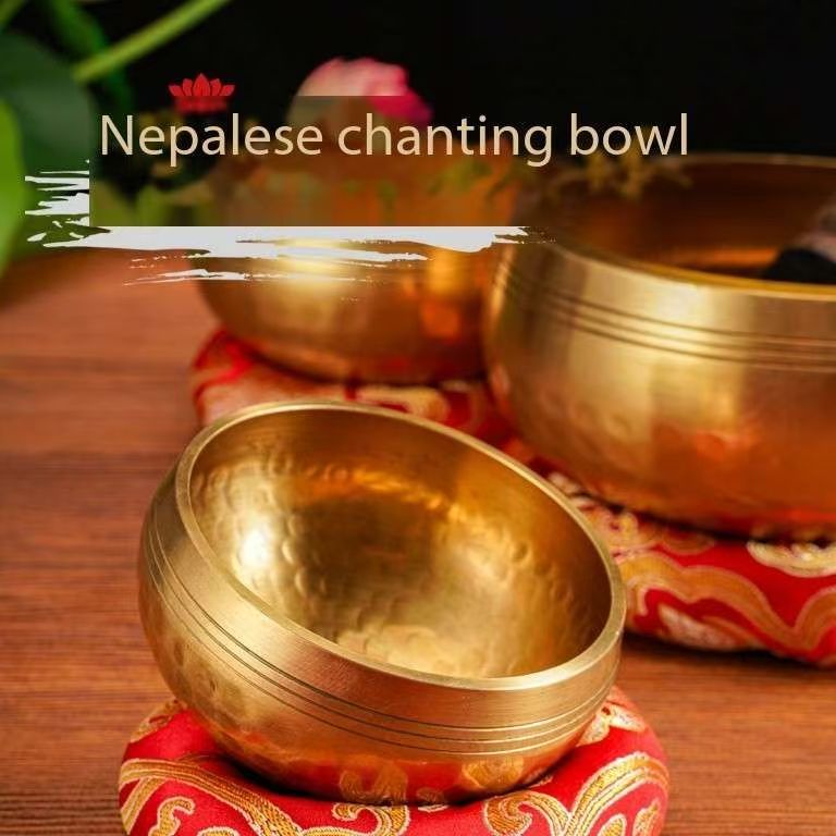 Nepalese Hand-Hammered Singing Bowl - Authentic Himalayan Sound Healing Tool for Chakra Balancing & Spiritual Practice